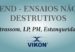 A VIKON® realiza END Ensaios Não Destrutivos e Inspeções Ultrassom LP PM Estanqueidade
