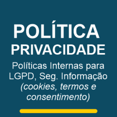 LGPD Política Privacidade Dados Pessoais Cookies Consentimento Proteção Dados Pessoais ANPD pdf São Paulo